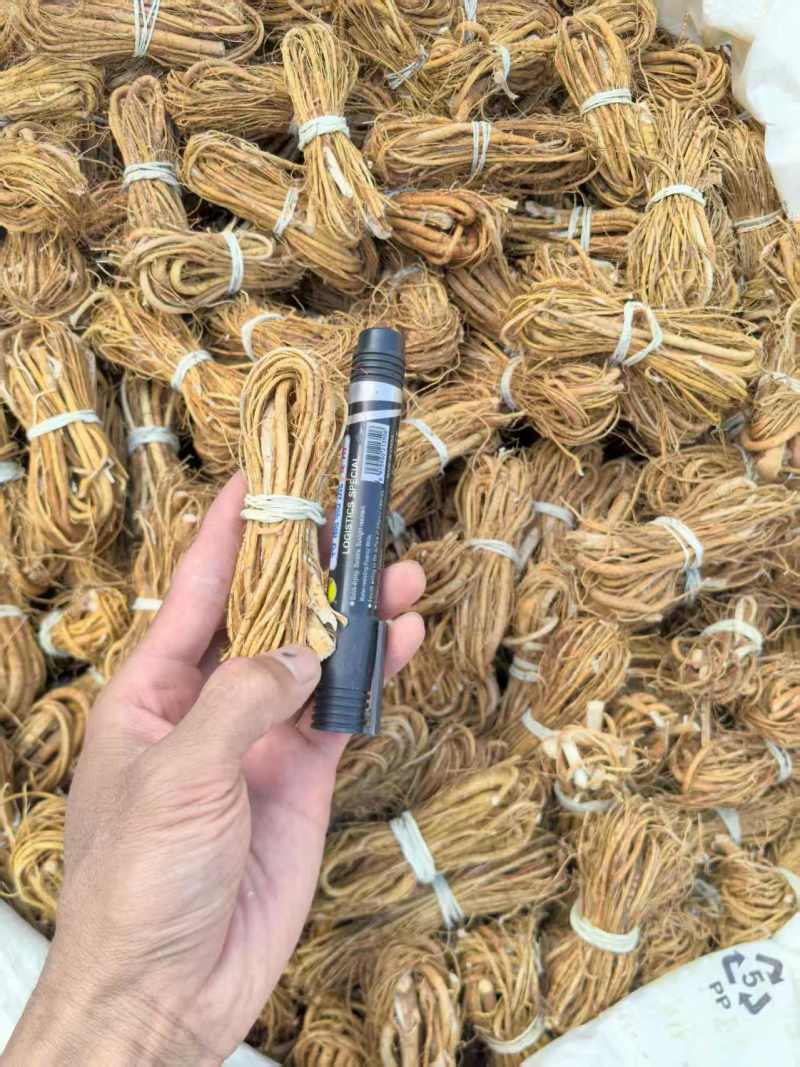 五指毛桃无硫小扎，纯无硫椰奶香，色泽好，量大价优视频看货
