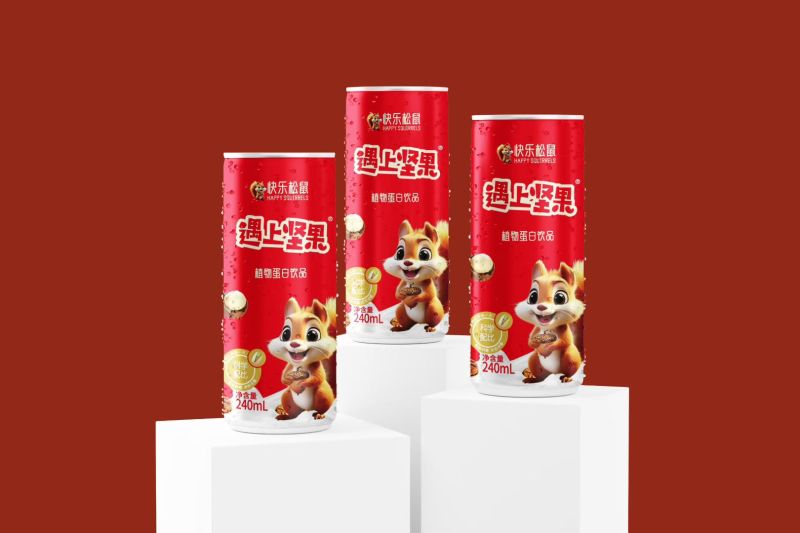 松鼠坚果乳工厂直发，量大从优，欢迎来电咨询