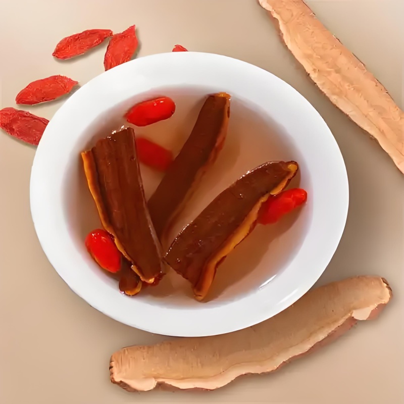 正宗金边灵芝产地批发价优电商供货泡茶泡酒煲汤菌香浓郁