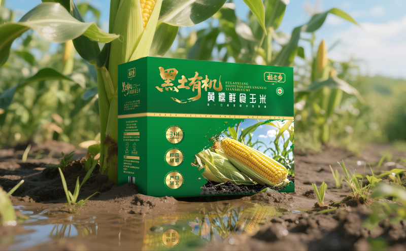 东北有机糯玉米黄糯9号真空包装支持代发支持贴牌软糯香甜
