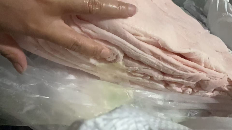 肥膘，薄脊膘