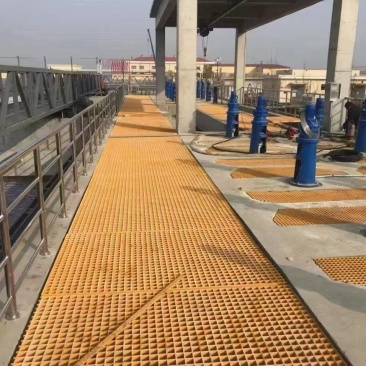 玻璃钢格栅，道路铺设