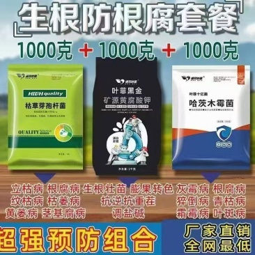 防治根腐重茬死颗烂苗根腐
