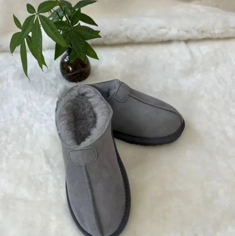 皮面一体拖鞋保暖拖鞋冬天必备