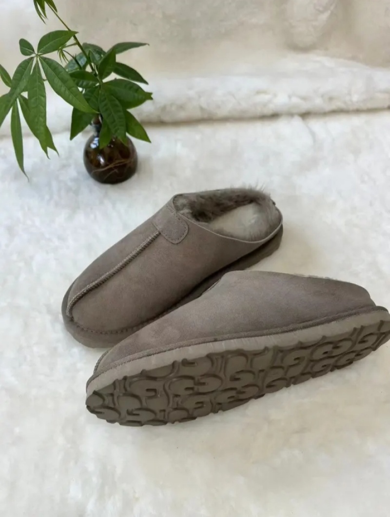 皮面一体拖鞋保暖拖鞋冬天必备