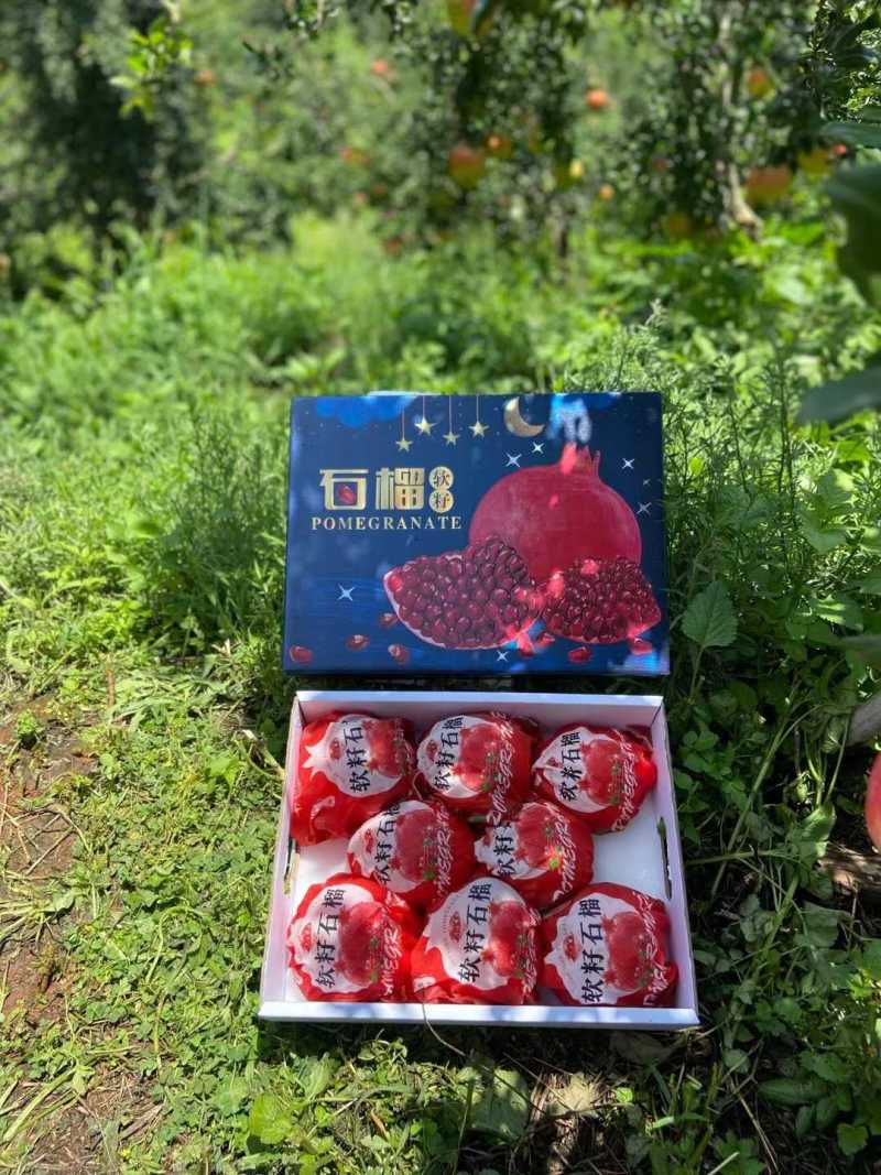 突尼斯软籽石榴，精品礼盒装
