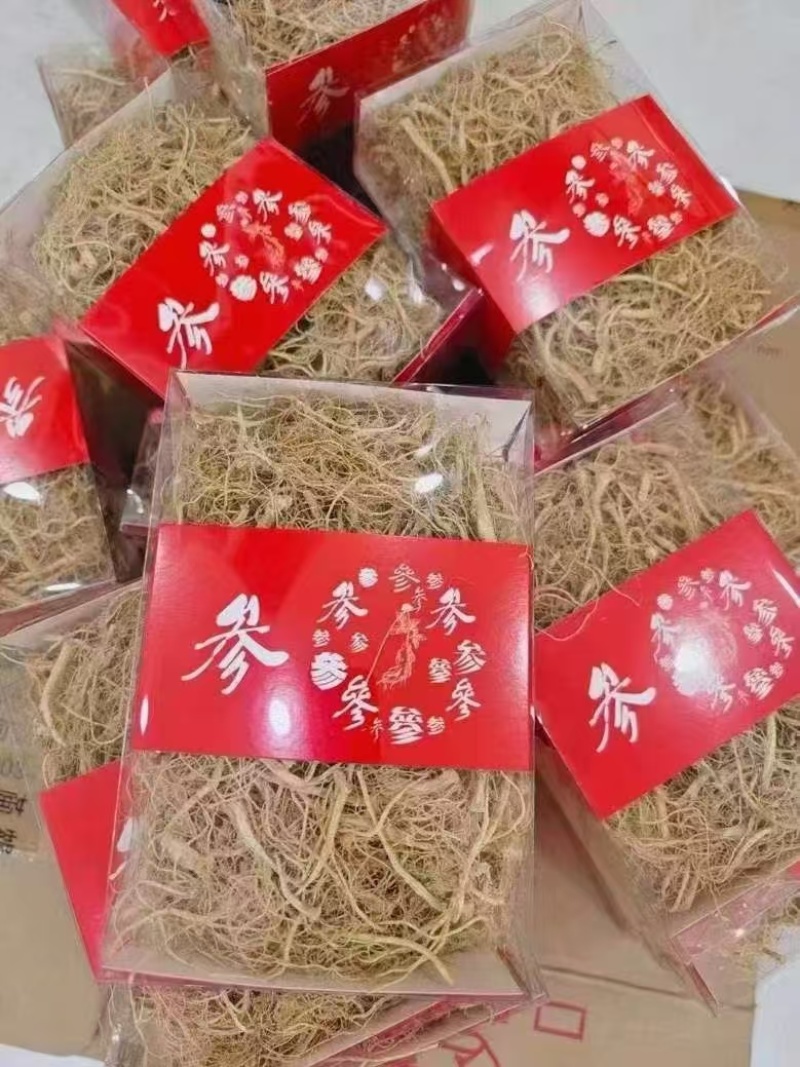 人参须长白山无硫白参须大量批发零售