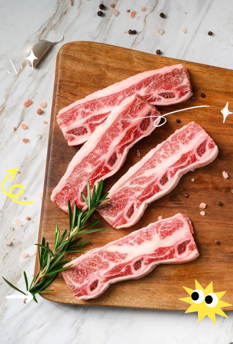 牛仔骨S山东大型肉联厂可定制可签合同