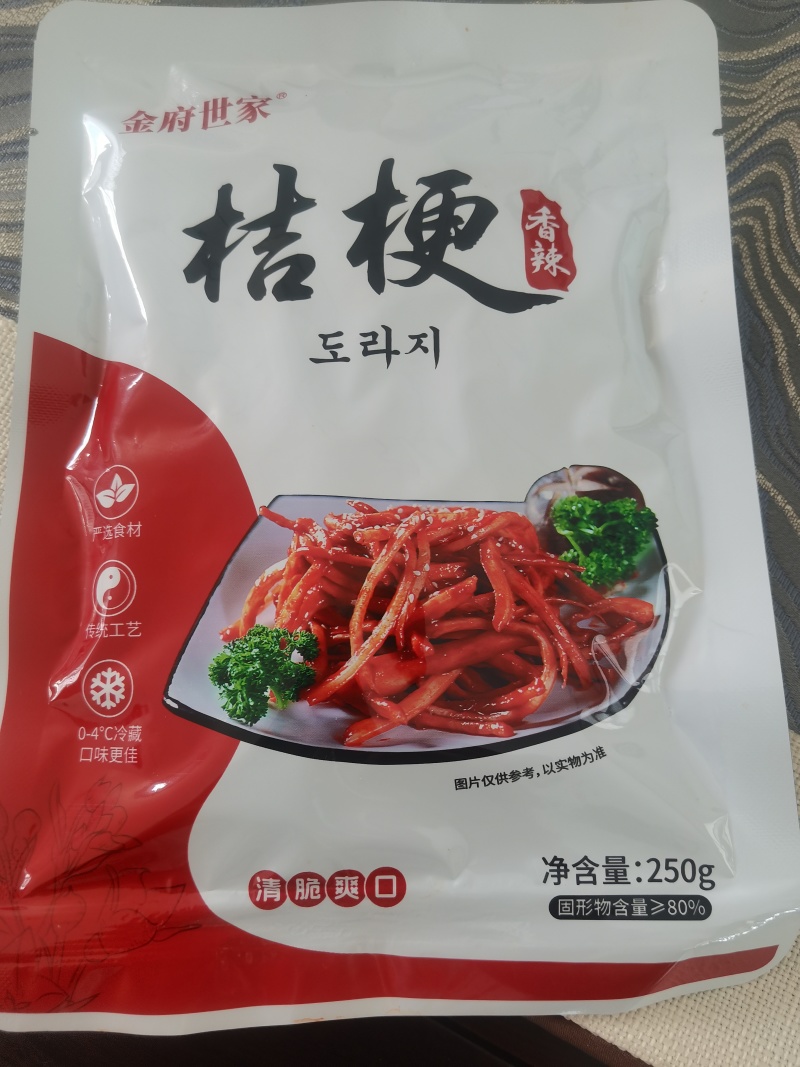 电商产品甜辣桔梗，
