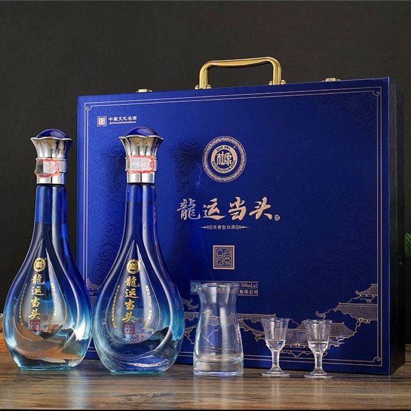 白水杜康龙运当头52度浓香白酒纯粮精酿浓香四溢500ml/瓶