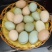 纯粮食喂养五黑鸡蛋