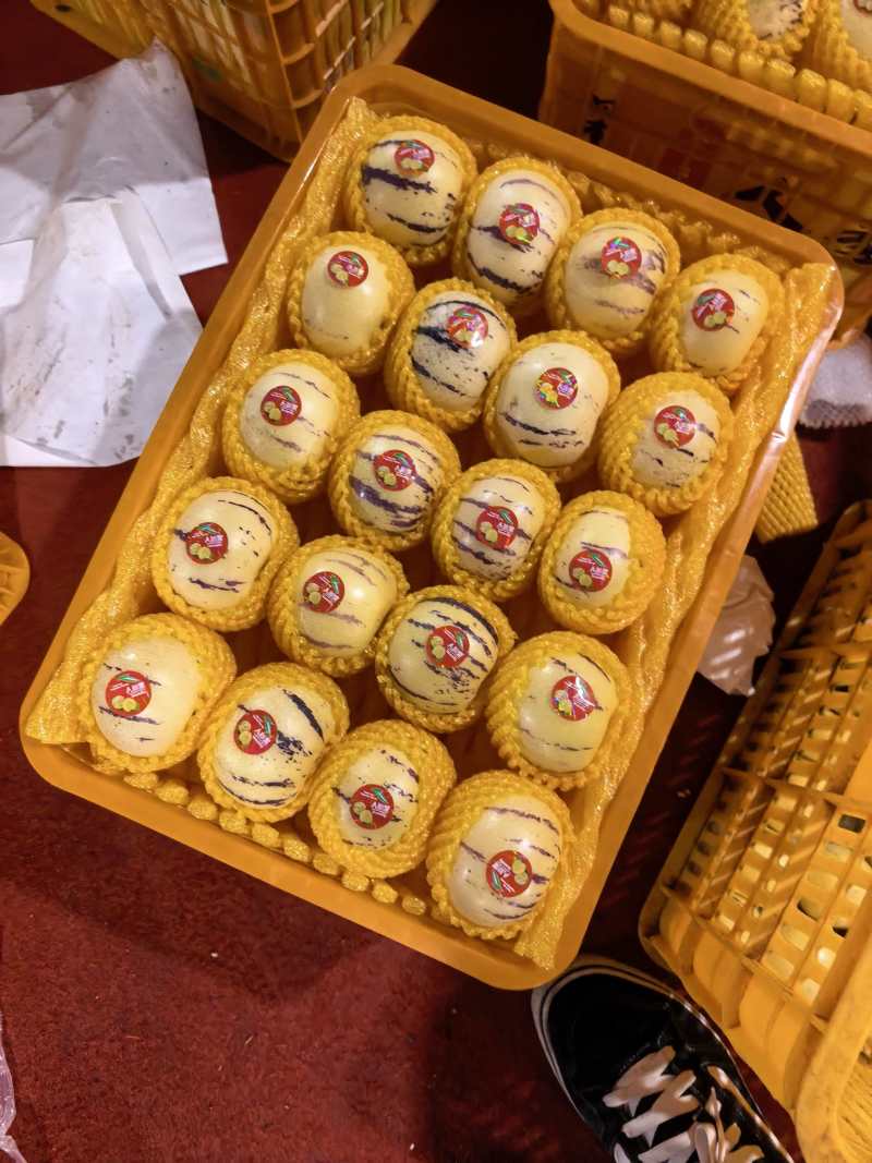 人参果自然成熟，对接市场，社区团购，商超