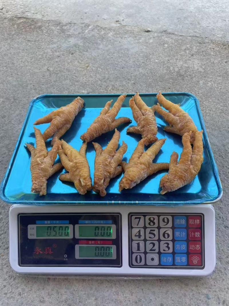 纯干水大号黄金炸凤爪厂家直发货源充足质量保障