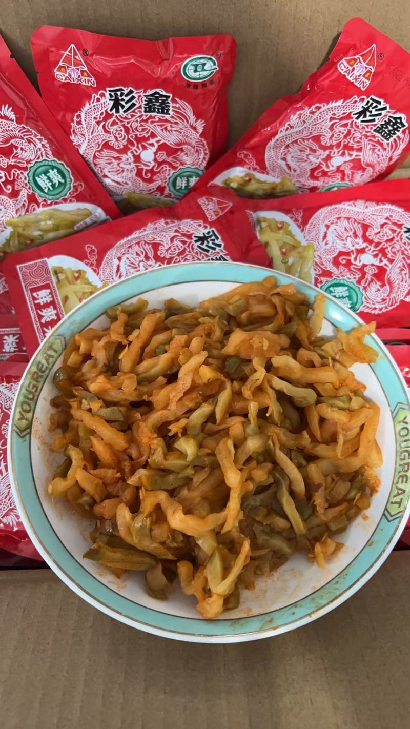 榨菜下饭菜涪陵榨菜榨菜丝红油榨菜丝