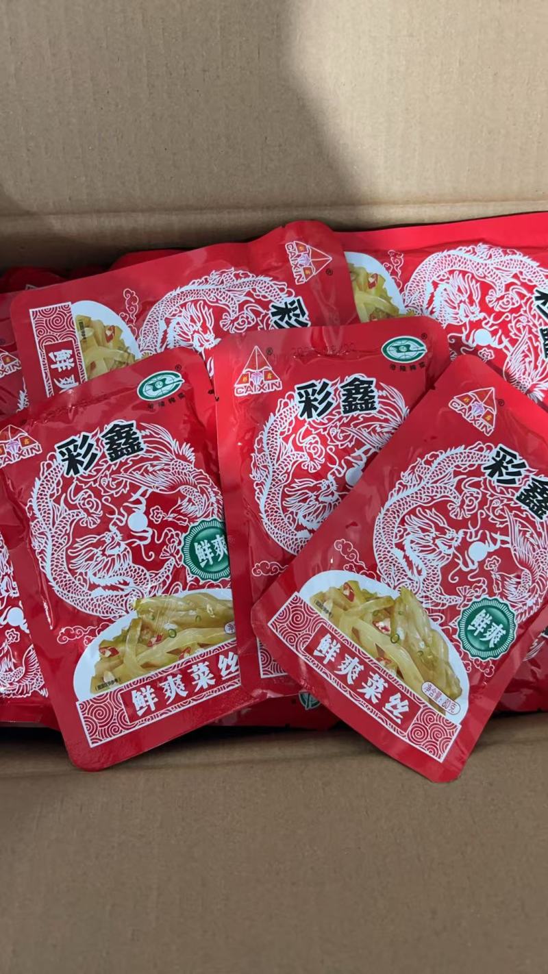 榨菜下饭菜涪陵榨菜榨菜丝红油榨菜丝