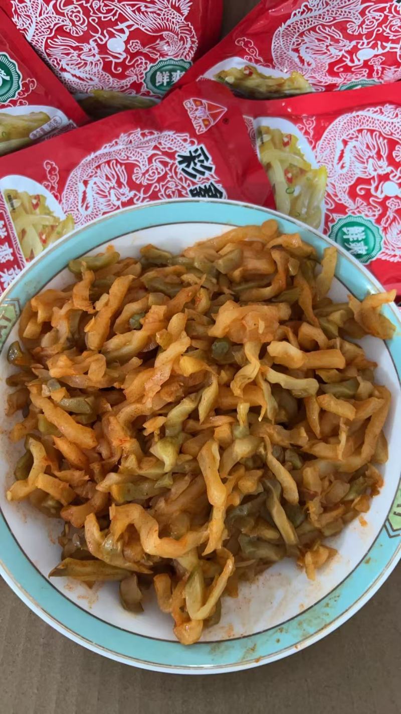 榨菜下饭菜涪陵榨菜榨菜丝红油榨菜丝
