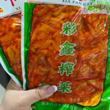【泡菜】榨菜榨菜丝400g大包红油榨菜丝现货批发