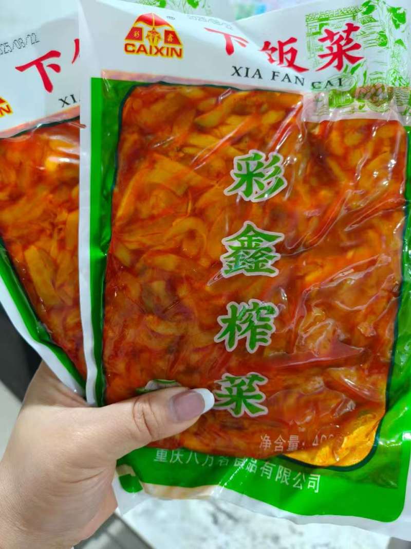【泡菜】榨菜榨菜丝400g大包红油榨菜丝现货批发