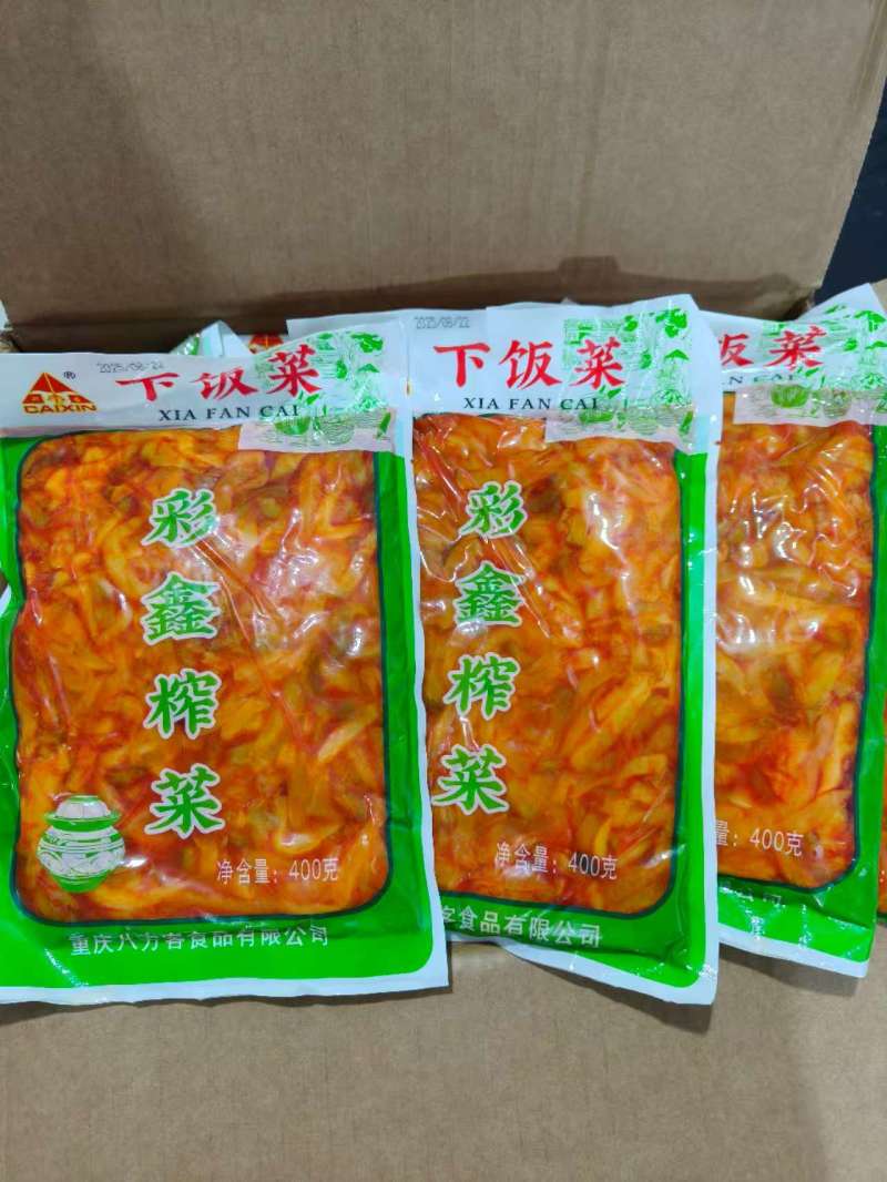 【泡菜】榨菜榨菜丝400g大包红油榨菜丝现货批发