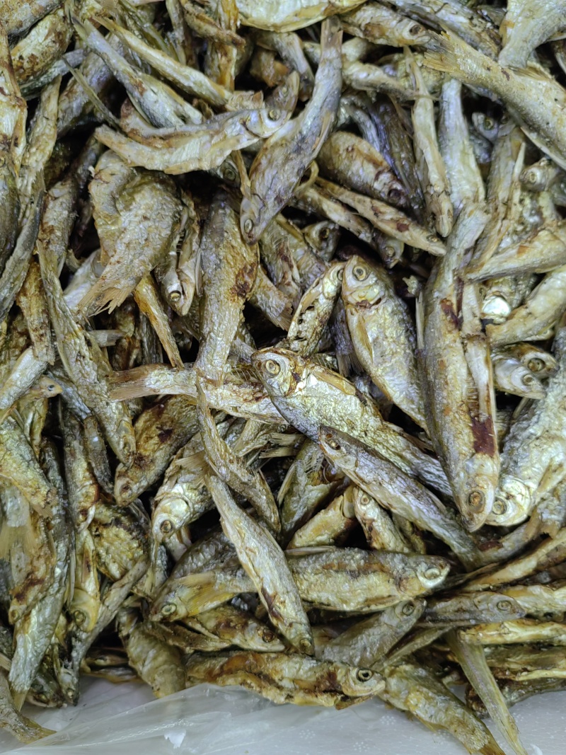 淡水鱼河里现烤开肚火烤白条鱼