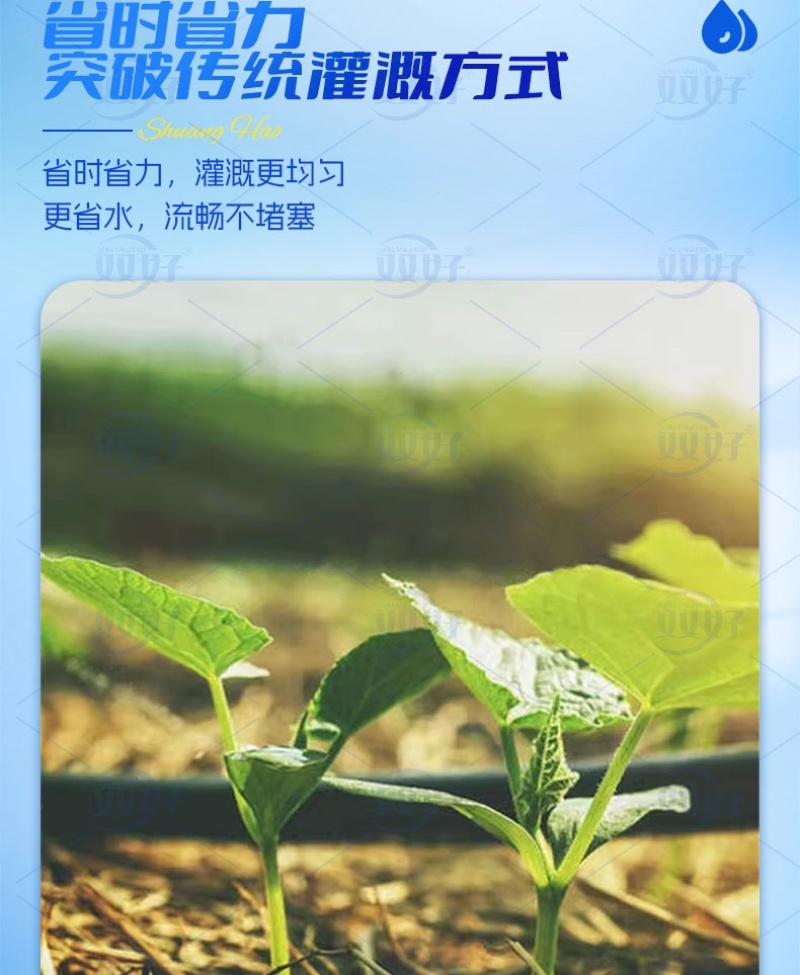 抗堵抗寒贴条滴灌带高效灌溉节水节肥耐用全新技术厂家直销