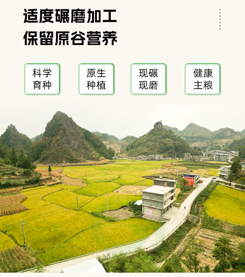 陇间柒月低GI富硒大米1kg*4