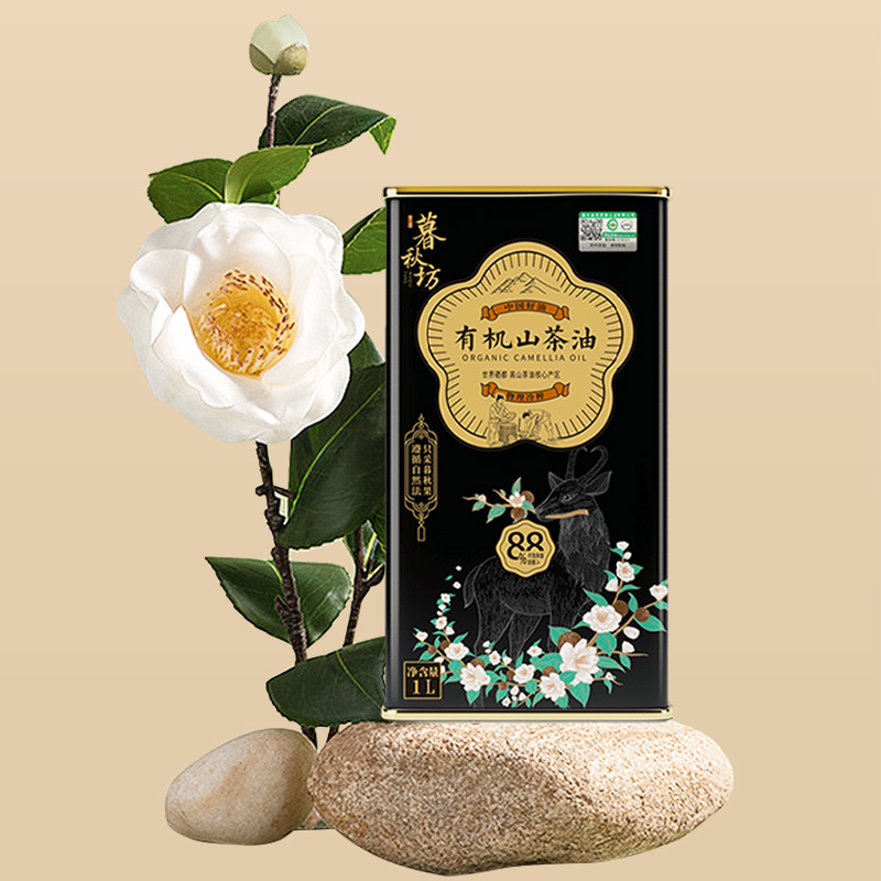 陇间柒月暮秋坊有机山茶油1L