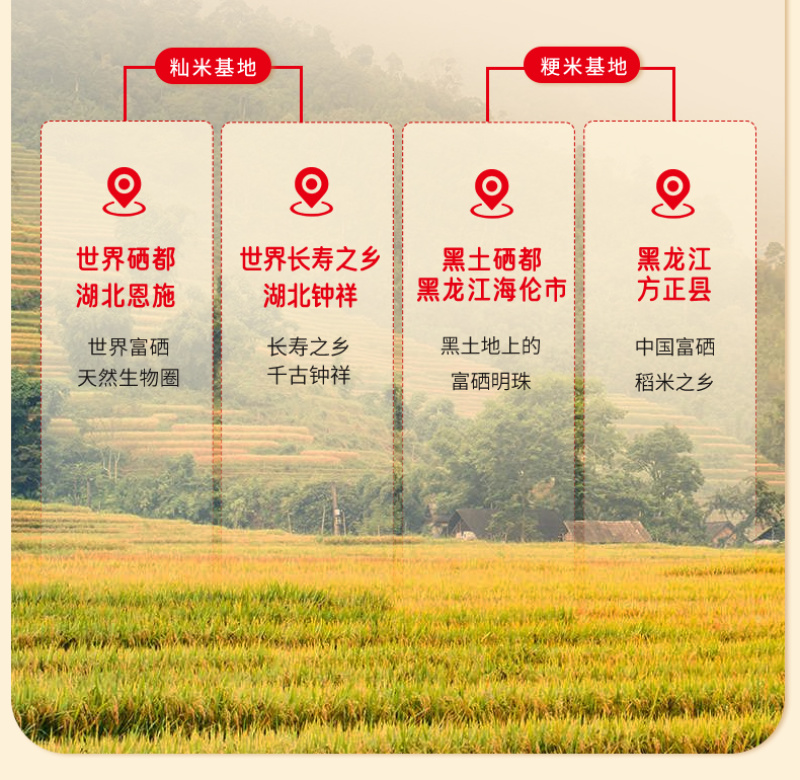 陇间柒月五月富硒大米5kg