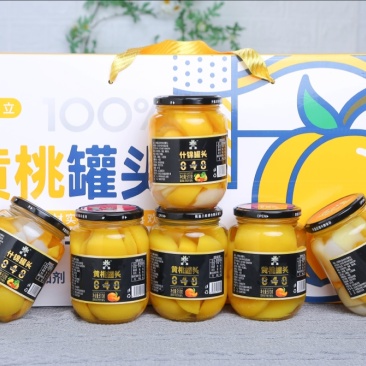 510g高品质黄桃罐头厂家直发各种规格都有支持一件代发