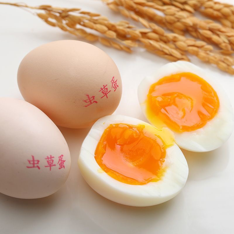 富硒无抗虫草鸡蛋