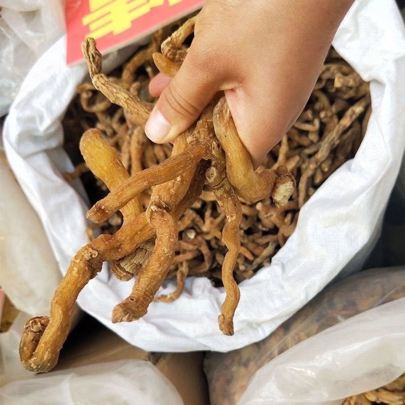 正宗野生整根玉竹干货无硫玉竹片泡水中药材天然晒干