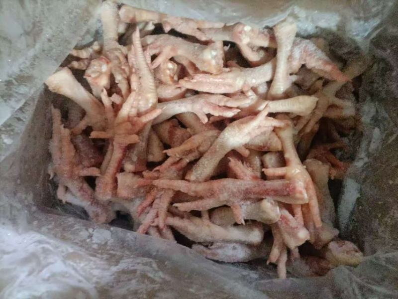 冷冻鸡爪，按需加工鸡腿鸡翅，鸡胸，鸡架，鸡背肉，去骨切块