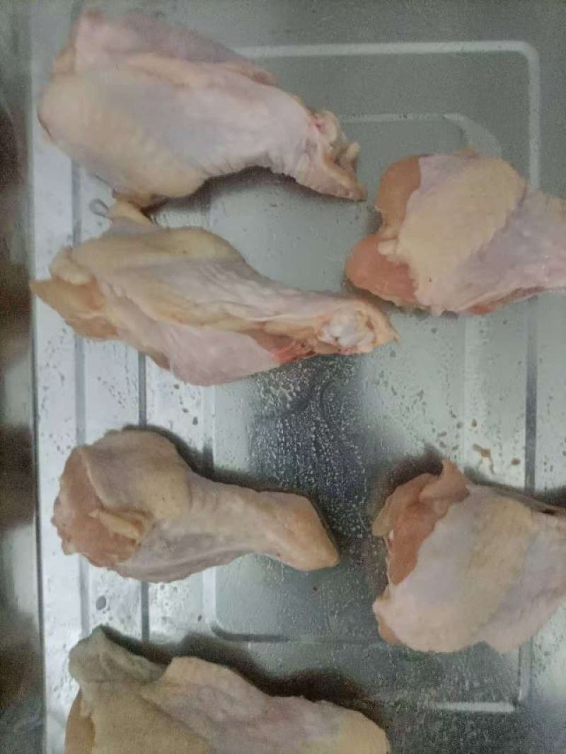 冷冻翅根，按需加工翅中，鸡腿，鸡爪，鸡胸，乇乇肉去骨切块