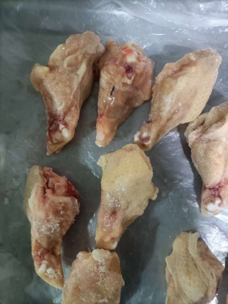 冷冻翅根，按需加工翅中，鸡腿，鸡爪，鸡胸，乇乇肉去骨切块