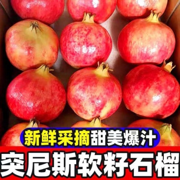 《软籽石榴》会理石榴产地货源突尼斯石榴/供应电商一件代发