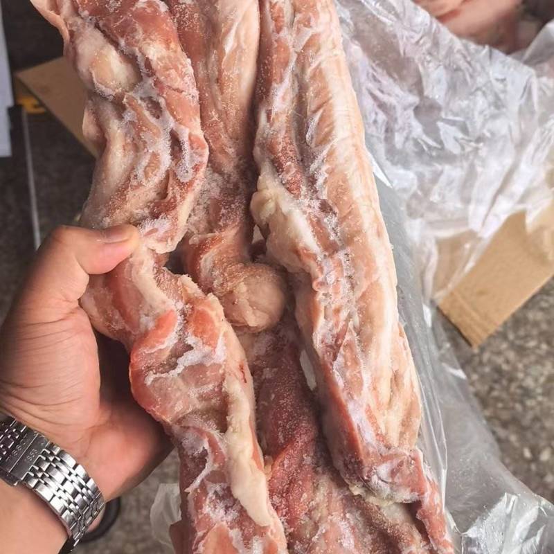 带皮五花肉条