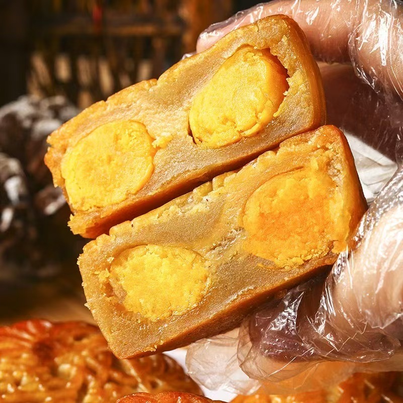 小礼盒双蛋黄莲蓉月饼