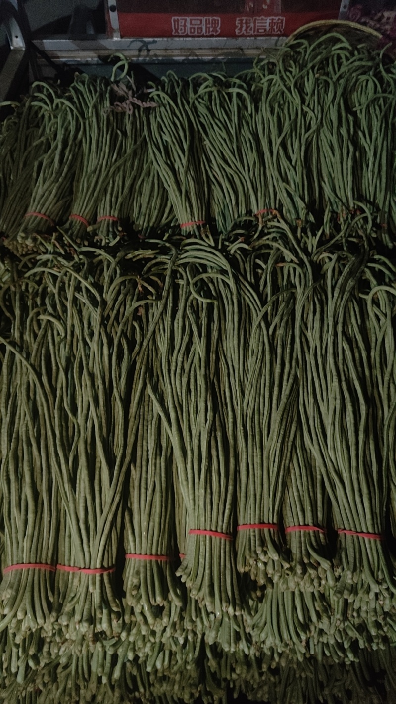 长豆角大量供应，市场，电商，社区团购，伙房，超市