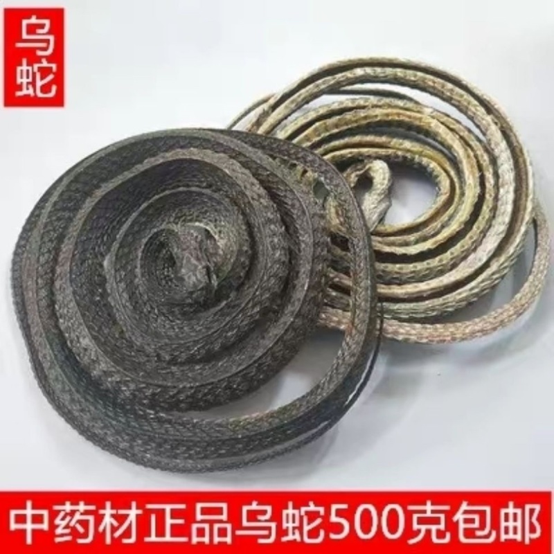 中药乌肖蛇正品整条不碎中药材一级乌蛇泡酒蛇批发零售