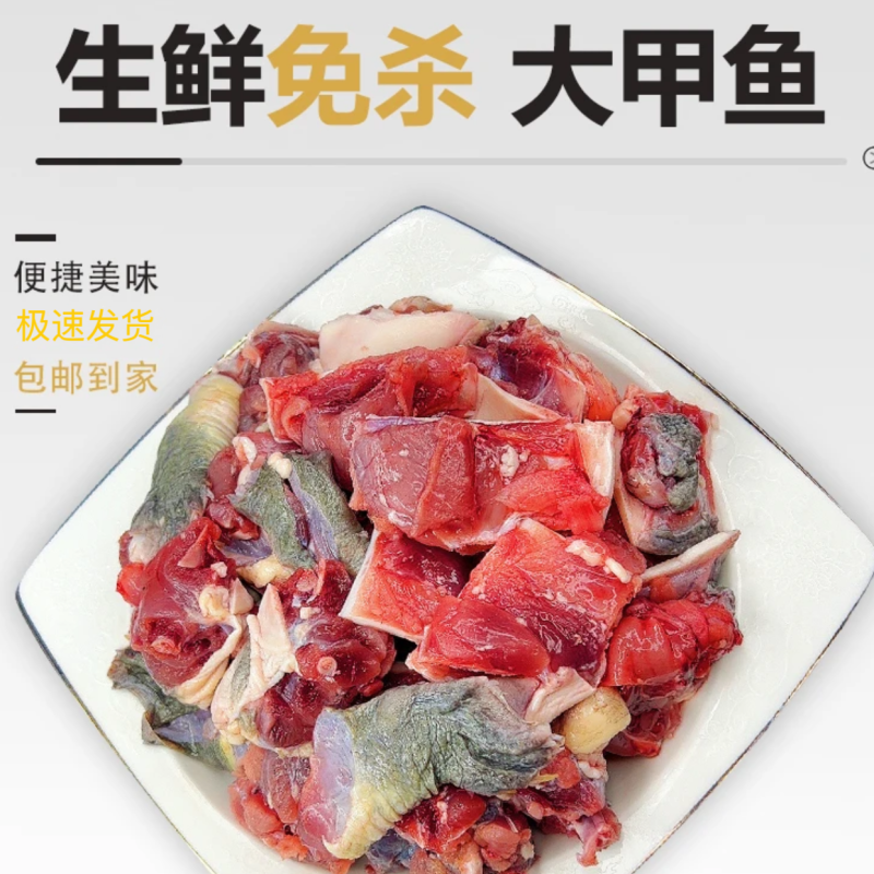 外塘鲜活现杀甲鱼水鱼团鱼批发价食用大小麻辣真空卤甲鱼生态