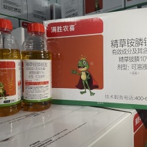 10%精草铵膦铵盐杂草除草剂整箱批发