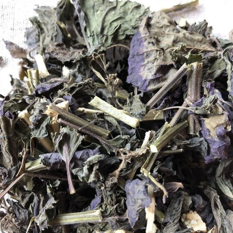 紫苏叶干紫苏叶中药材无梗香料野生天然纯新鲜干苏叶泡茶泡脚