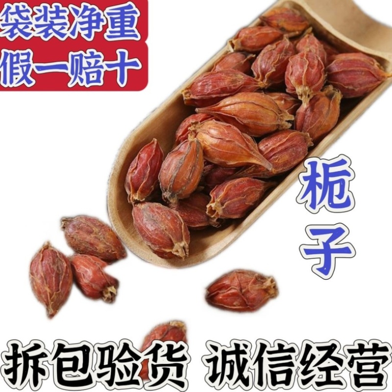 栀子福建栀子正宗红栀子中药材泡茶泡水批发零售