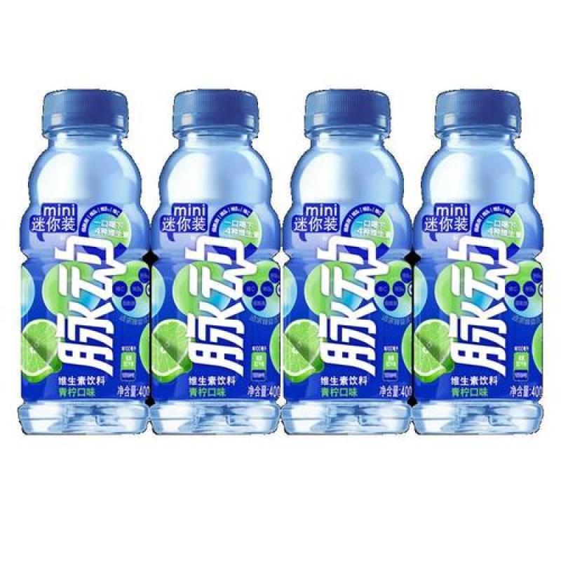 脉动青柠桃子味400ml*6瓶维生素饮料维C做运动饮料低