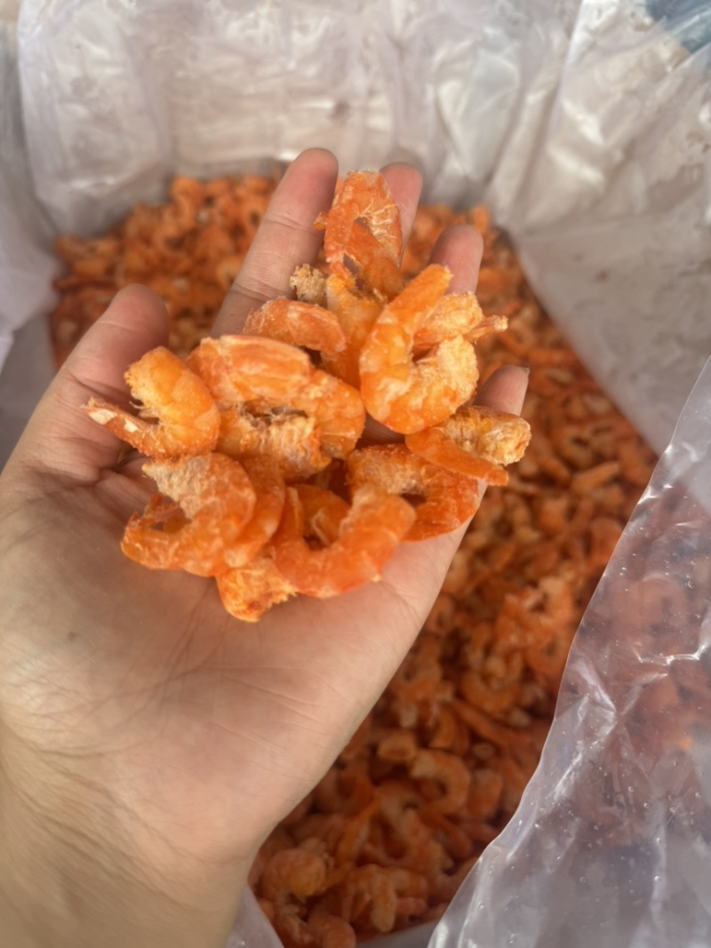 原干大海米，大虾仁，个头大，颜色好，