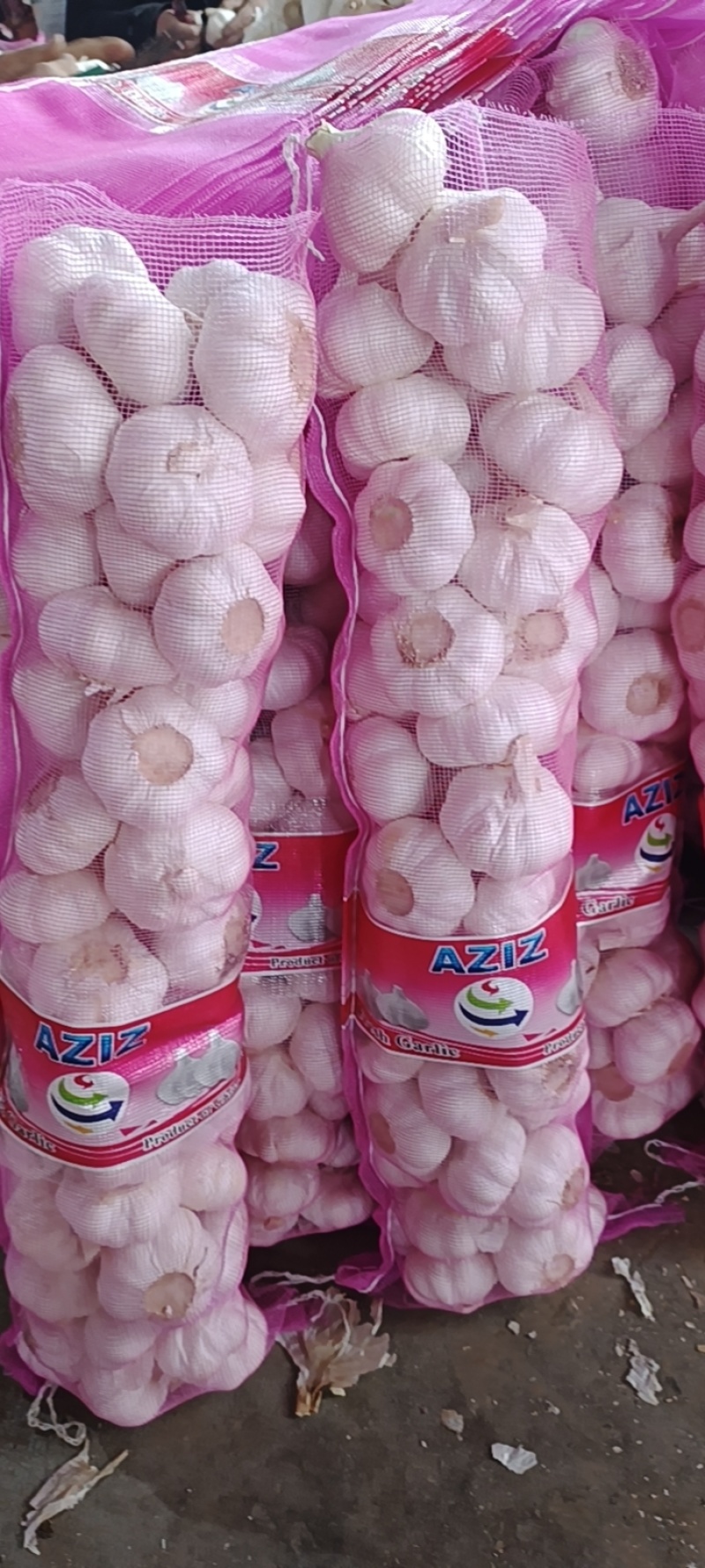 金乡大蒜出口外贸货，专业加工代发代存冷库出租