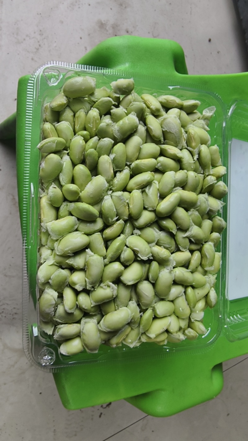 纯手剥毛豆米38斤装商用饭店食堂生鲜超市江浙沪皖顺丰包邮