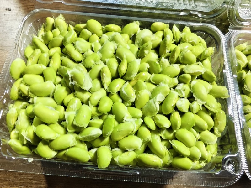纯手剥毛豆米38斤装商用饭店食堂生鲜超市江浙沪皖顺丰包邮