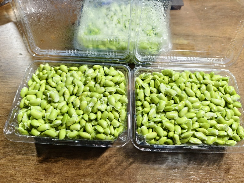 纯手剥毛豆米38斤装商用饭店食堂生鲜超市江浙沪皖顺丰包邮