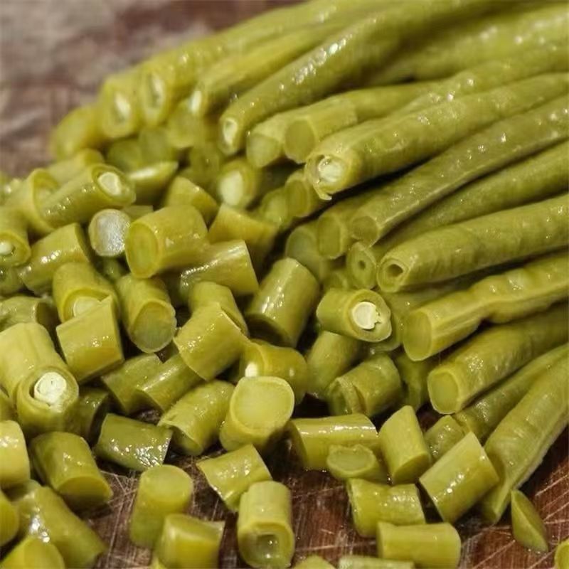 原味豆角红油豆角红油香脆豆角酸辣缸豆